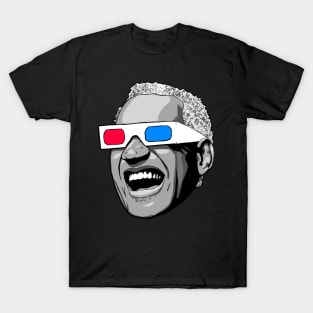 3D Ray Charles T-Shirt